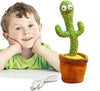 Wembley Toys Talking Cactus For Kids Dancing Cactus Toys Can Sing Wriggle & Singing Recording Repeat What You Say Funny Education Toys Playing Home Decor Items For Kids,Green